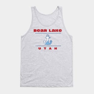 Bear Lake Utah Anchor Tank Top